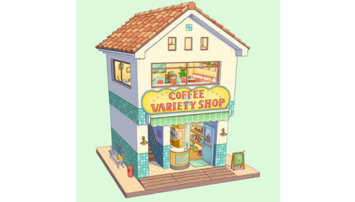 カフェと雑貨のお店