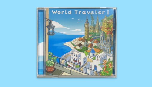 worldTraveler1_CDジャケットイラスト